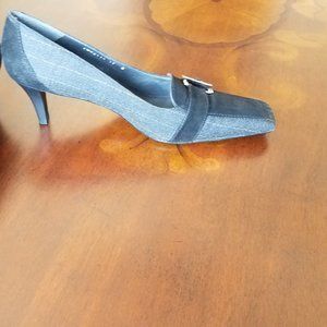 Stuart Weitzman Shoes, Black & Grey in color